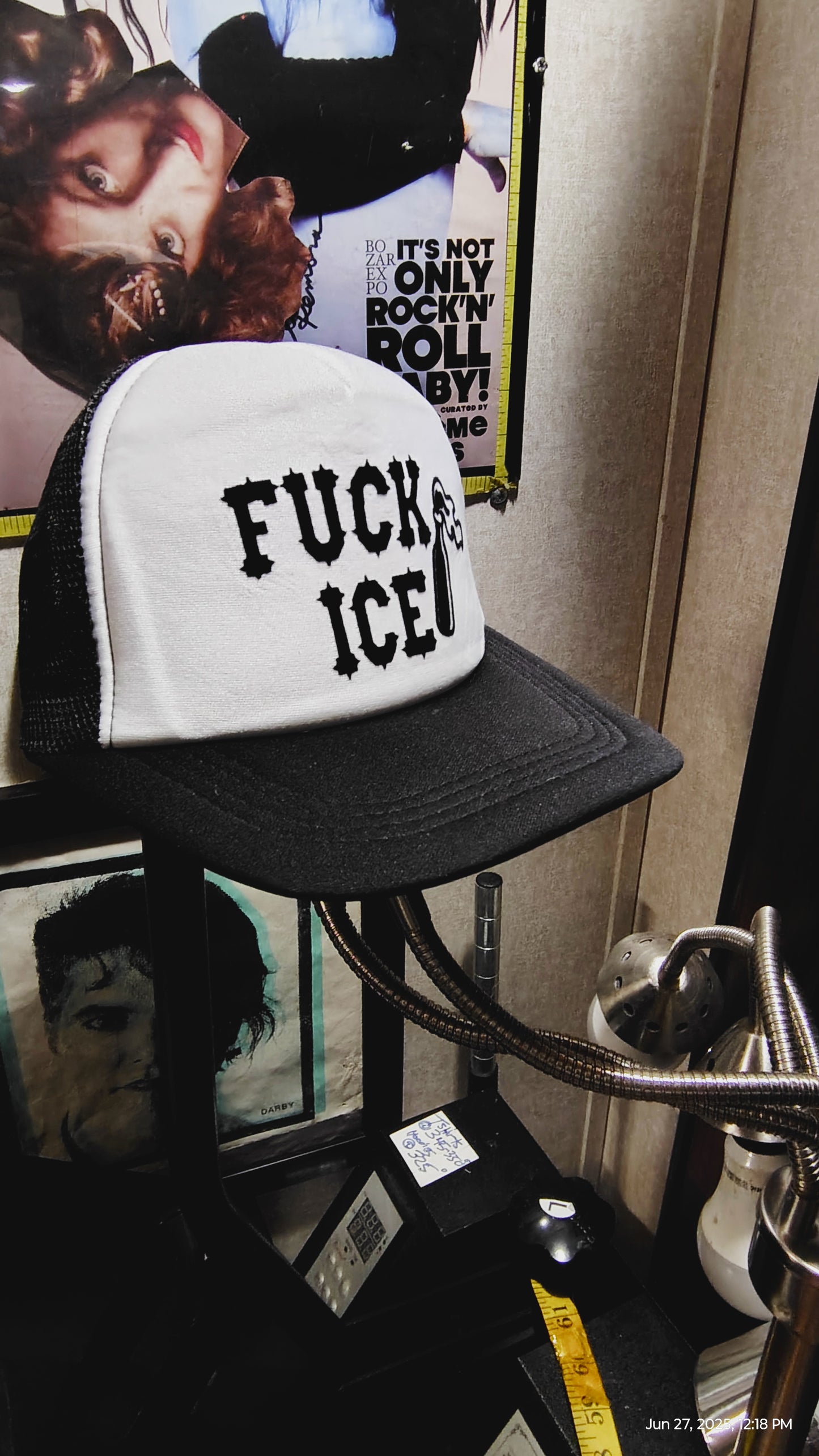 Fuck ICE Trucker Hat (Fuck I.C.E. Hat Fuck Trump Fuck MAGA)