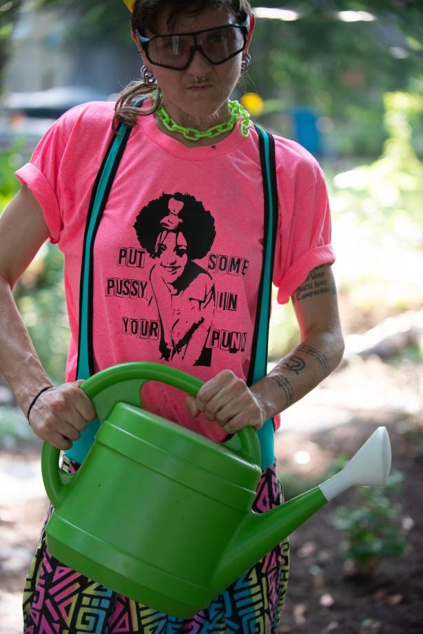 Poly Styrene Tribute: Put Some Pus$y in Your Punk T-Shirt (Various Color Choices)