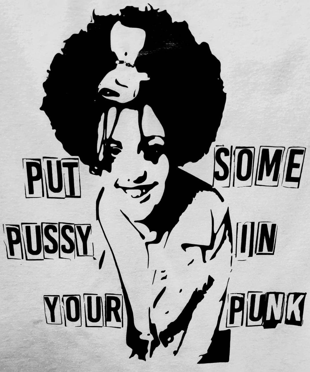 Poly Styrene Tribute: Put Some Pus$y in Your Punk HOODIE