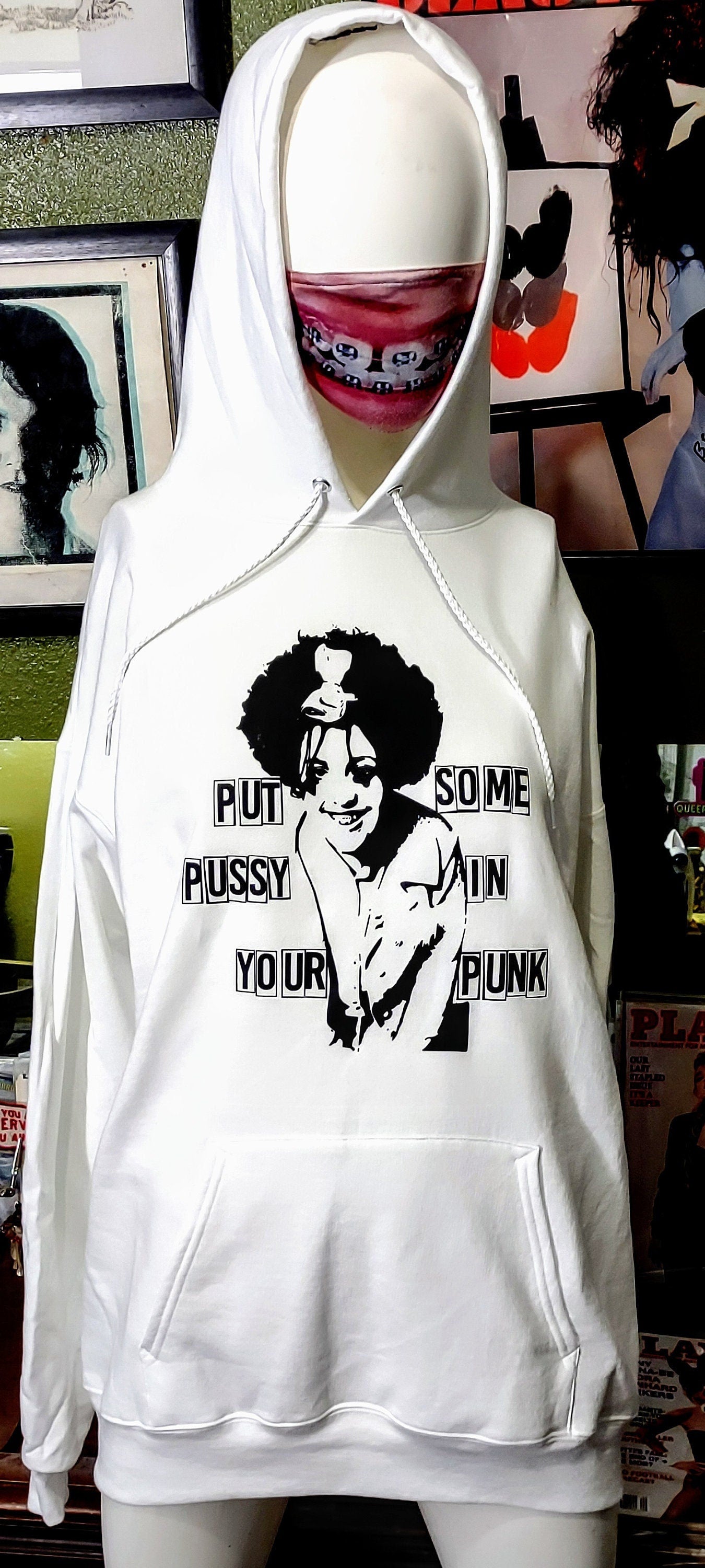 Poly Styrene Tribute: Put Some Pus$y in Your Punk HOODIE