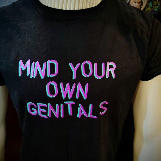 Mind Your Own Genitals - Purple + Blue Edition